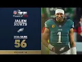 56 Jalen Hurts QB Eagles Top 100 Players of 2026