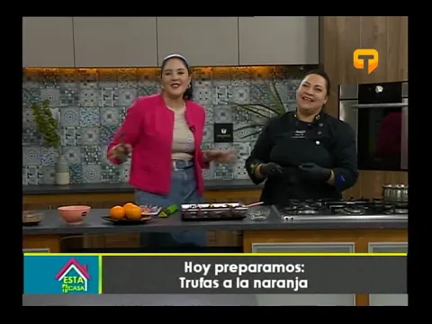 Hoy preparamos Trufas a la naranja