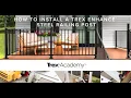 How to Install a Trex Enhance Steel Railing Post Trex Academy