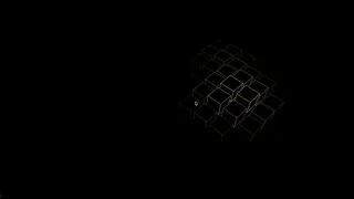 Three Js 3D Cube Animation for scene