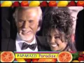 KENNY ROGERS and his wife WANDA walk into The People s Choice Awards - 1999