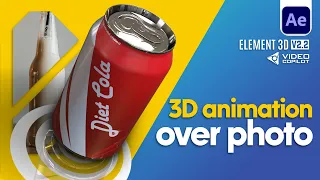 How to add and animate a 3D model to Element 3D like a Pro!