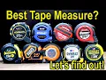 Best Tape Measure Brand Milwaukee DeWalt Stanley Craftsman Klein Tools