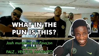 josh2funny got falz vector u0026 magnito to kill his song dont leave me remix the reaction 