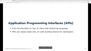 255499 Software Dev - JavaScript Part 1