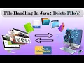 Java File Handling Guide Deleting Files Explained Step-by-Step