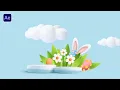 Easter Egg Animation in After Effects Tutorials