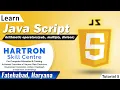 Java Script Tutorial 5 Arithmetic operators sub multiply divide HARTRON SKILL CENTRE FTBD