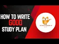 How to Write a Study Plan for Scholarships Step-by-Step Guide with Examples Secrets of Writing