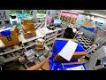 Packing and shipping random items Fedex UPS Store POV 4k