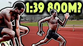 CRAZIEST WORKOUT EVER Marco Arop s 1 39 800m Pursuit