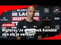 Download Lagu Rigters na zijn nederlaag bij Glory 104