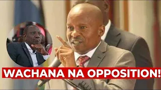 WEWE RUTO WACHANA NA OPPOSITION" SHOCKED RUTO AFTER DP KINDIKI LECTURES HIM OVER OPPOSITION ATTAKS