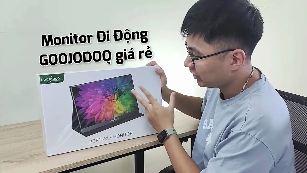 Outline Video Review Màn hình Rời Di Động GOOJODOQ AC1025: 100% sRGB, 500 nit, HDR, vSync?