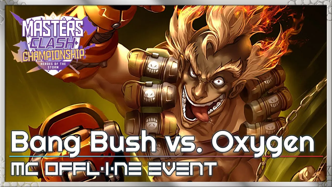 Oxygen vs. Bang Bush - MC Offline Event - Heroes of the Storm