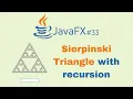 JavaFX and Scene Builder Course - IntelliJ Sierpinski Triangle