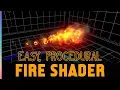 Unity Tutorial - Procedural Fire Shader Shadergraph PILOTO STUDIO