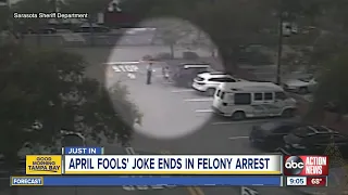 Florida man impersonates police officer as April Fools joke