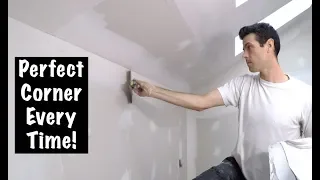 how to tape 45 degree corners