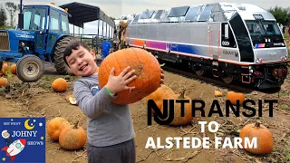 Johny s New Jersey Transit Train Ride To The Pumpkin Patch Alstede Farm From Penn Station