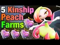 5 BEST KINSHIP PEACH FARMS in Palworld Max Trust Fast