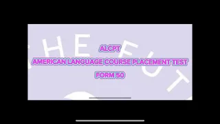 ALCPT Form 50