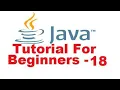 Java Tutorials for Begginers - 18 Example for Static keyword in java