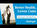 Geisinger Health Plan Helping Employers Improve Health and Lower Cost