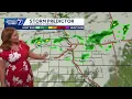 Hot start to the week few chances for storms in Omaha area