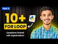 For Loop In Python 10 Problems Solved Explained Python for Beginners