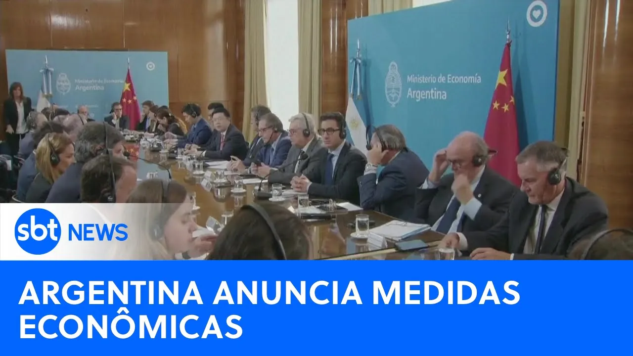 Brasil e Argentina fecham acordo de financiamento para exportações | #SBTNewsnaTV (29/08/23)