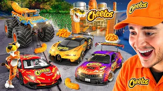 🧀Robando Coches MILLONARIOS de CHEETOS en GTA 5!! 🧀🚘