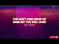 Sasha Keable - Feel Something (Lyrics)