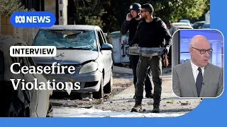 Israel bombards dozens of targets in Lebanon despite ceasefire | ABC News