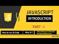 JavaScript Introduction How to Run JavaScript Code Tutorial For Beginners in Hindi Adisma