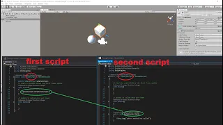 Unity3D How To - Calling One C method from another C Script in Unity