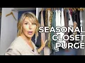 Seasonal Wardrobe Switch Easy Closet Cleanout Tips for Fall Winter Dominique Sachse