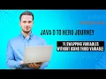 11 Exercise-Swap Two Variables in Java Without a Third Variable