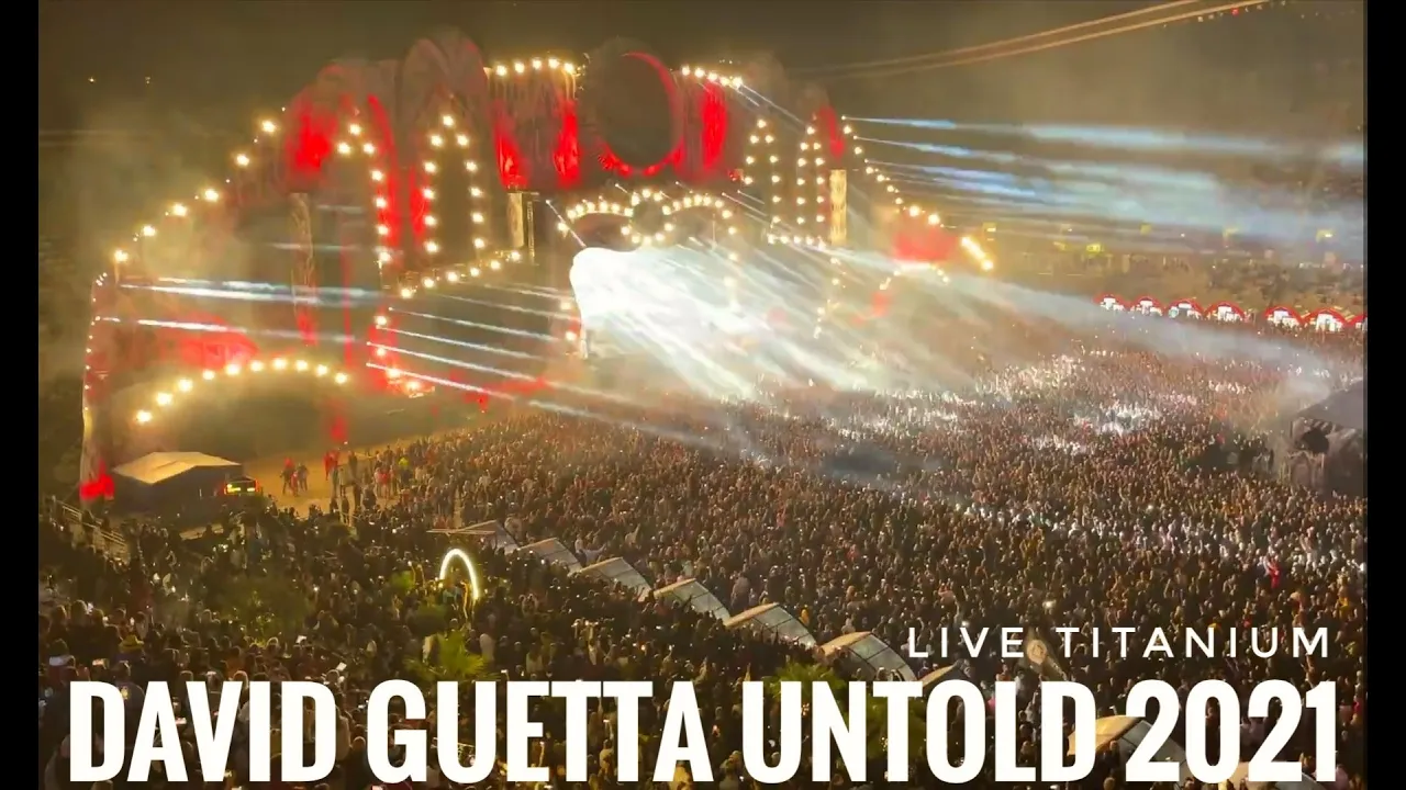 David Guetta UNTOLD 2021 LIVE Titanium - 1 Hour