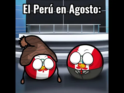 El Perú en Agosto: #shorts #countryballs #humor #viral #polandball #peru #terremoto
