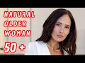 Choose me Attractive Beautiful Natural Older Women Over 50 Stockings Lingerie High heels