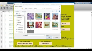 Key Based AES Image Encryption Decryption Image Encryption Decryption Using AES Algorithm MatlabCode