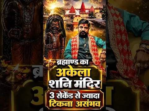 Gwalior का एक ऐसा शनि धाम, जहां नजरें मिलाना मना है ? Piru Pandit Jee