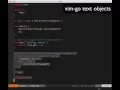 vim-go text function selection objects