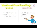 Method Overloadin In Java Emran Code Box