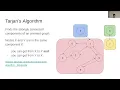 Lab 10 - Depth First Search Topological Sort and Tarjan s Algorithm
