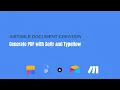 How to create automated PDF documents with Softr and Typeflow