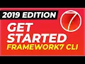 Get Started with Framework7 in 2019 using CLI Tutorial