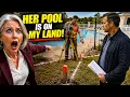 HOA Mocked My Empty Field Then the Surveyor Found Her Pool Inside My Boundary