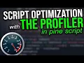 How to use the Pine Script PROFILER to optimize speed